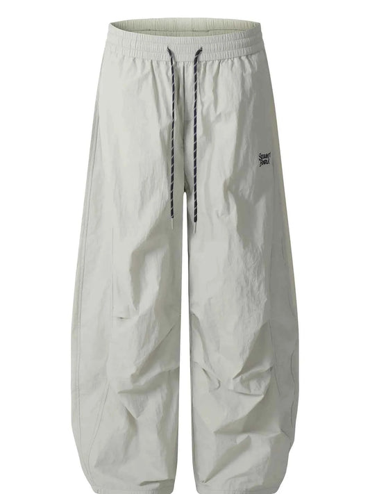 Men's Drawstring Breathable Curved Pants