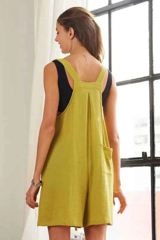 ADORA Wide Leg Overall Romper