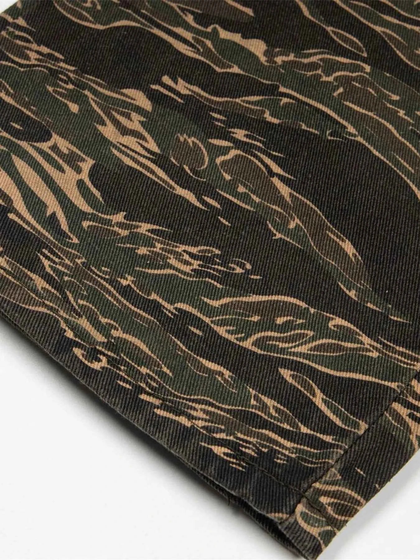 Men's Snake Camouflage Loose Fit Pants