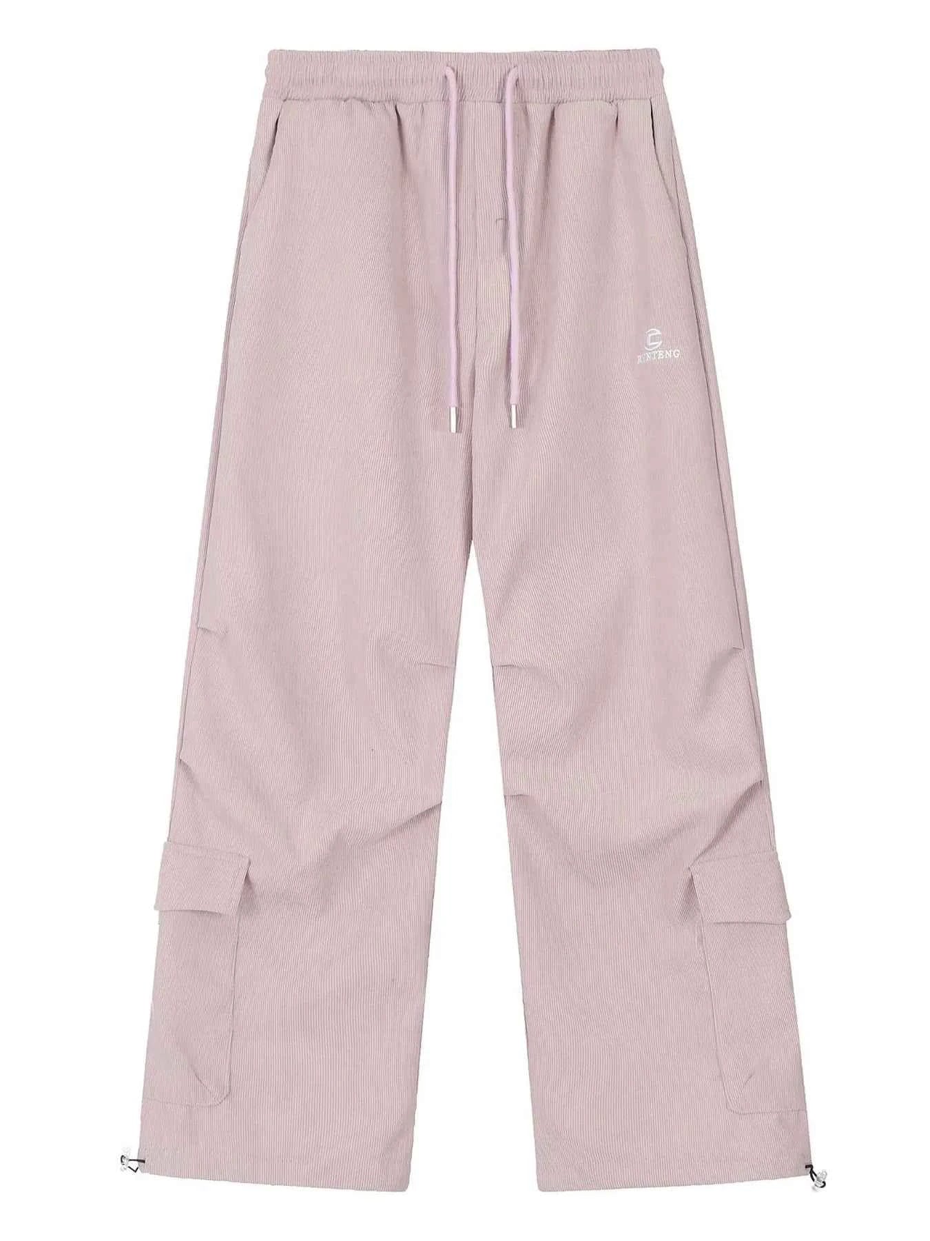 Men's Wide Leg Drawstring Pants
