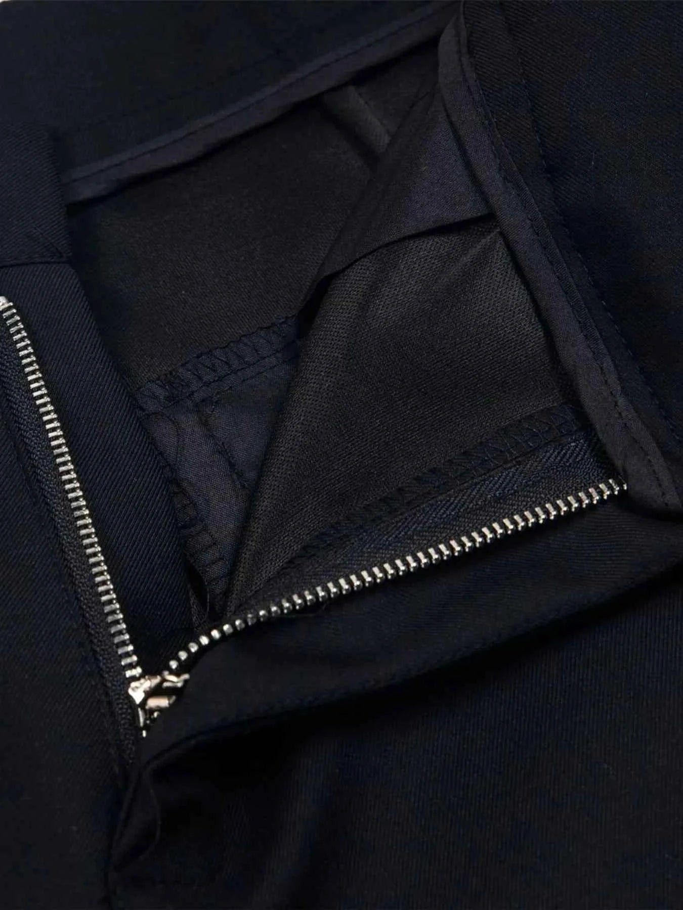 Men's Wide Leg High Waist Pants