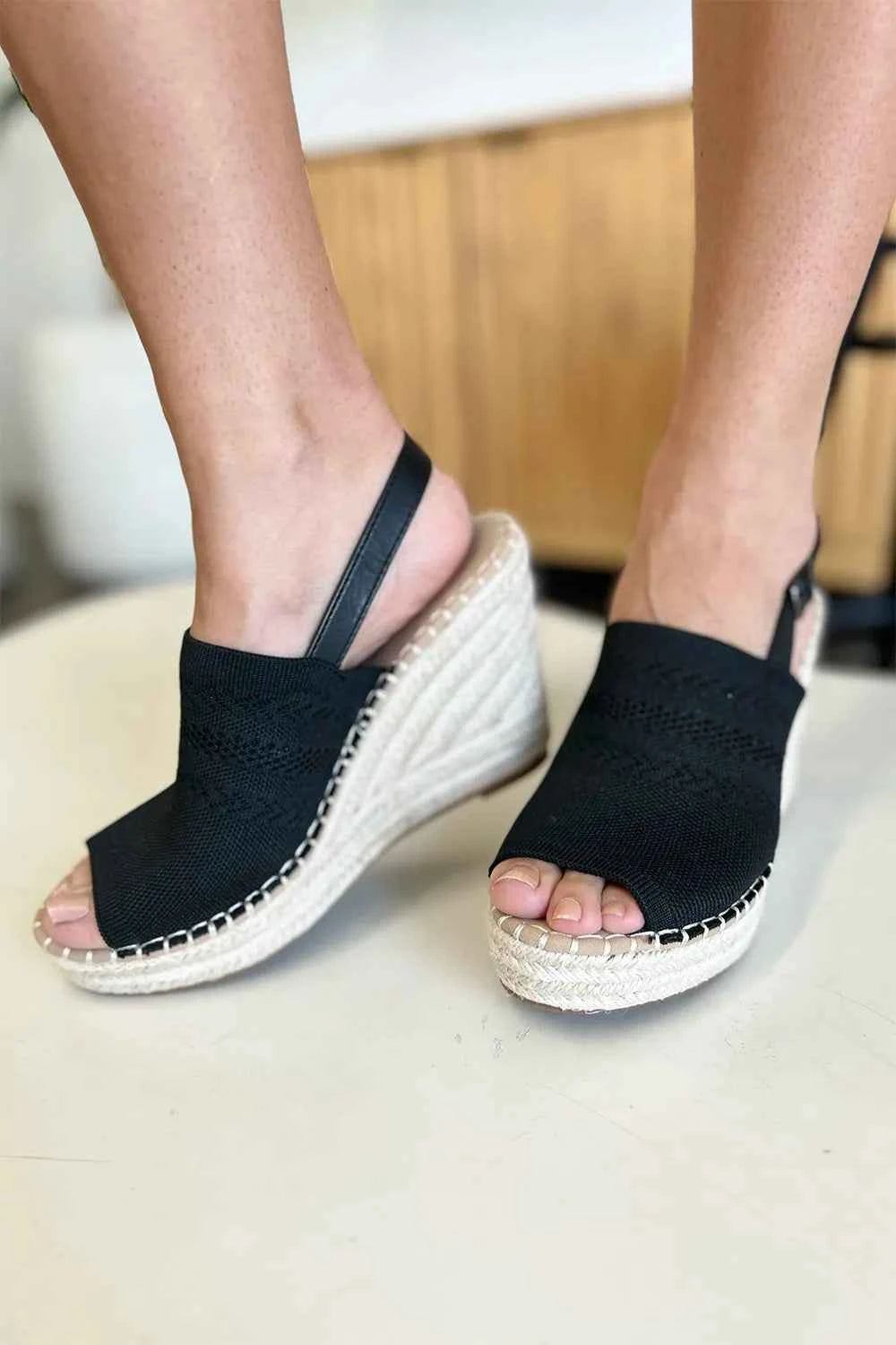 Stylish Forever Link Peep Toe High Heels for Chic & Elegant Look