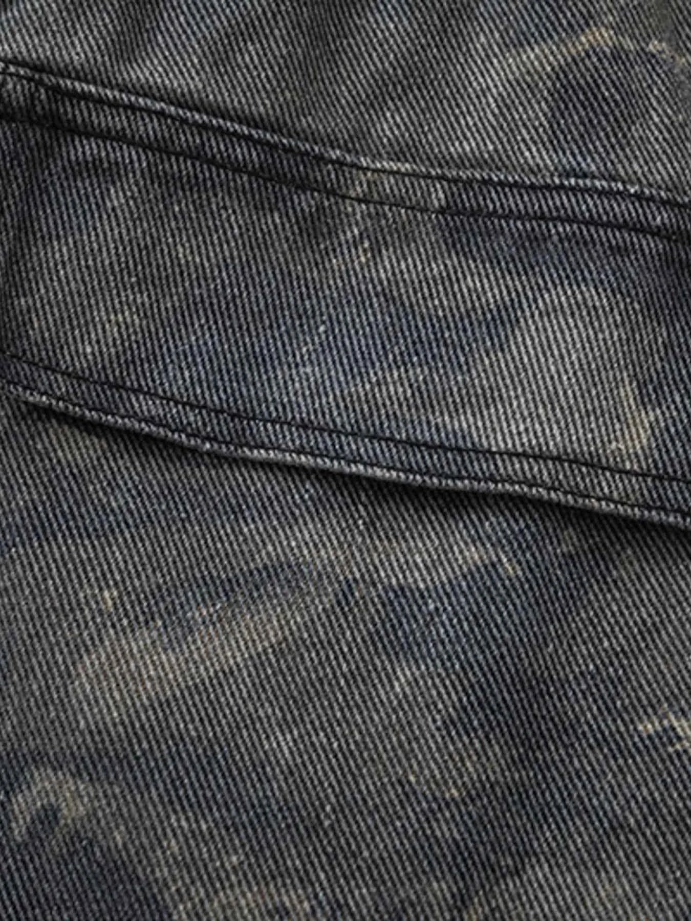 Men's Camouflage Cargo Drawstring Pants