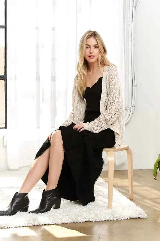 ADORA Solid Waist Tie Skirt