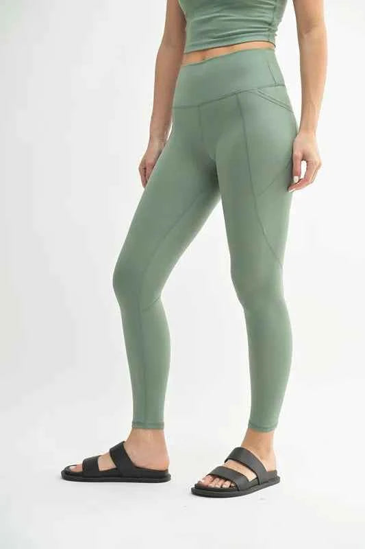 MONO B Venice Cloud Light Sculpt High-Waisted Leggings