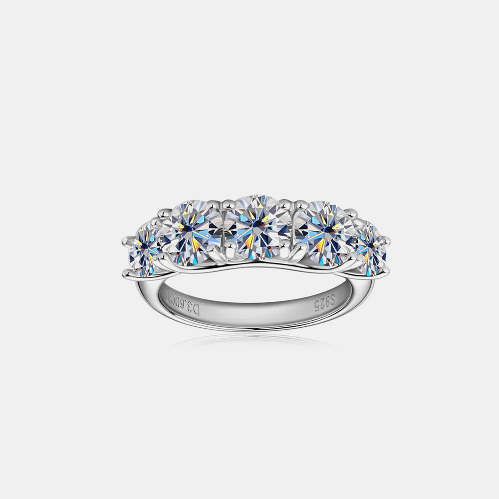 3.6 Carat Moissanite 925 Sterling Silver Ring — Livostyle