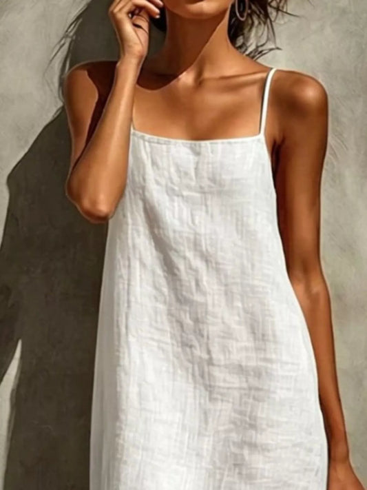 Sleeveless Casual Maxi Dress
