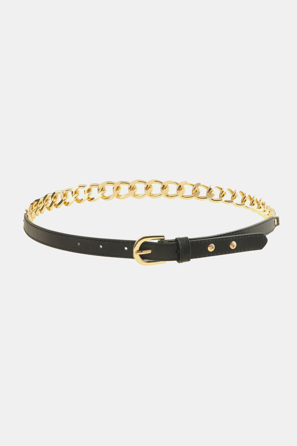PU Leather Chain Belt — Livostyle