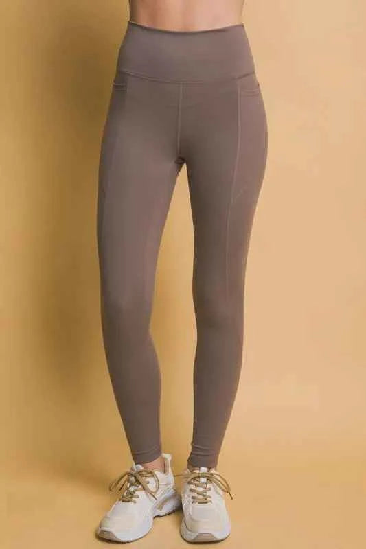 Love Tree High Waist Leggings with Side Pockets