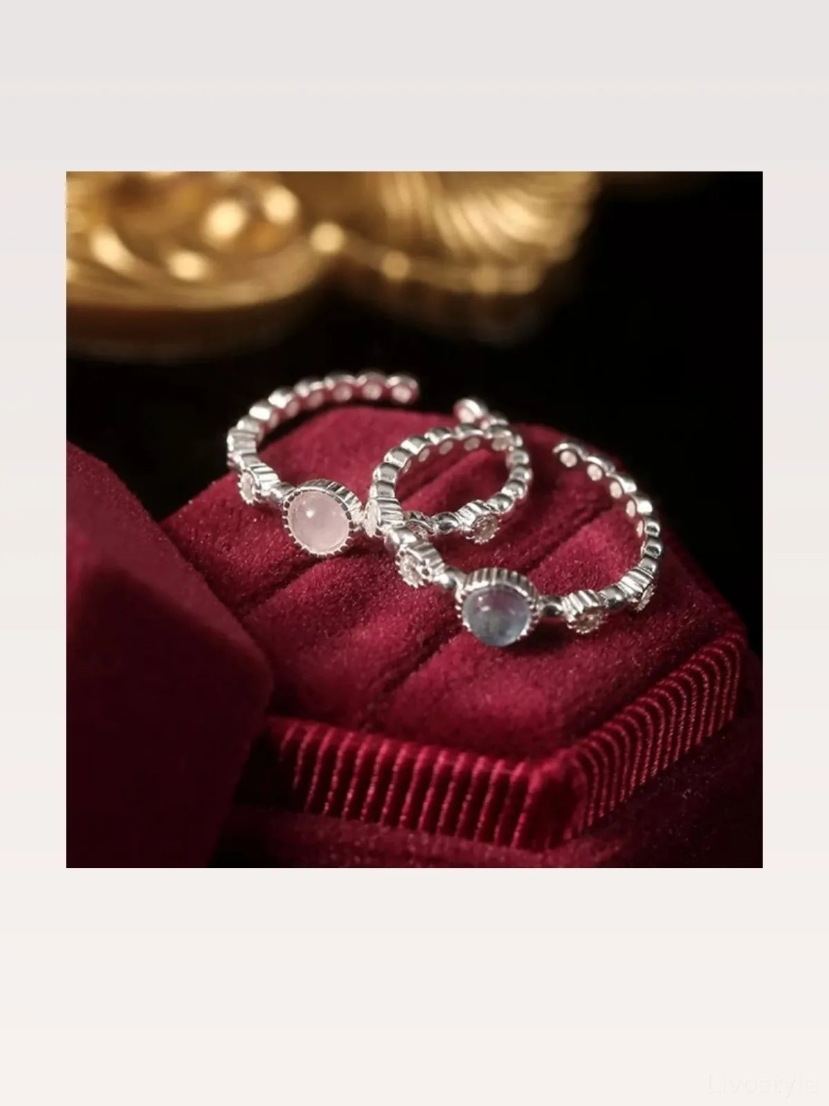 925 Sterling Silver Open Ring — styled showcase — Livostyle