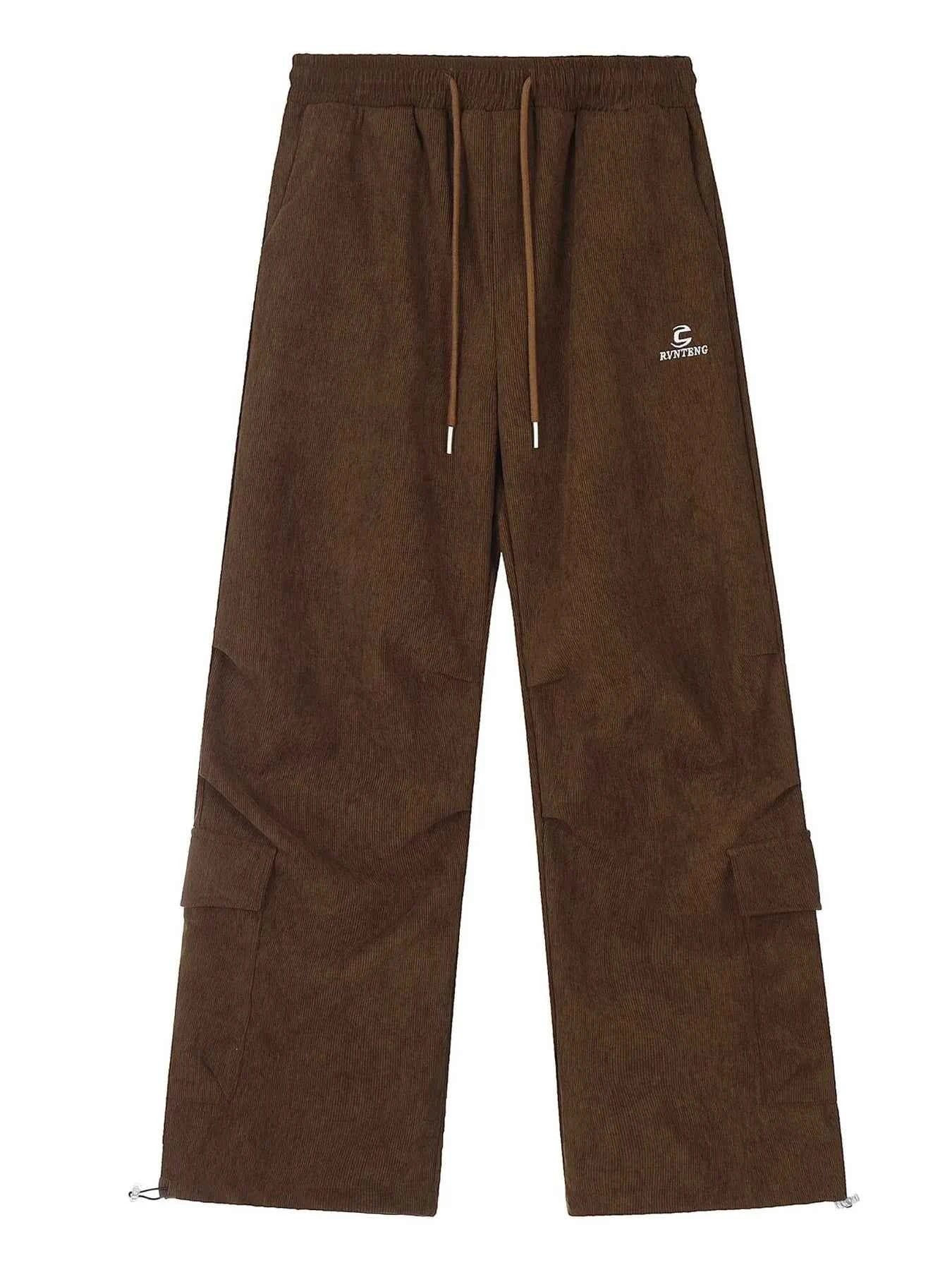 Men's Wide Leg Drawstring Pants