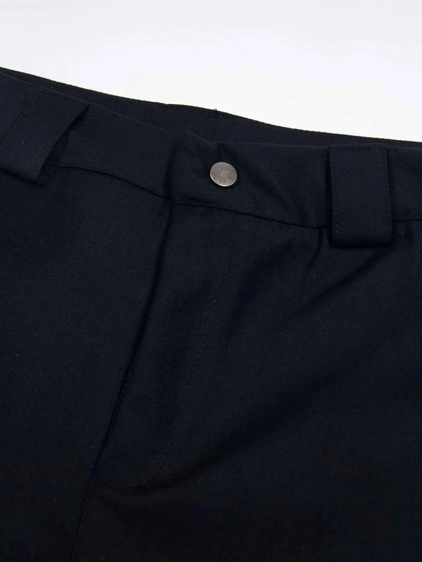 Men's Wide Leg High Waist Pants