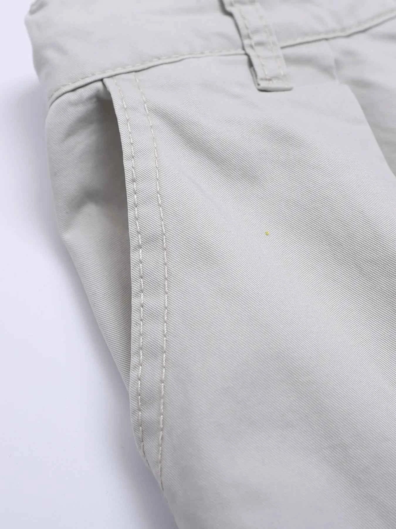 Men's Wide Leg Cargo Pants with Elastic Waist