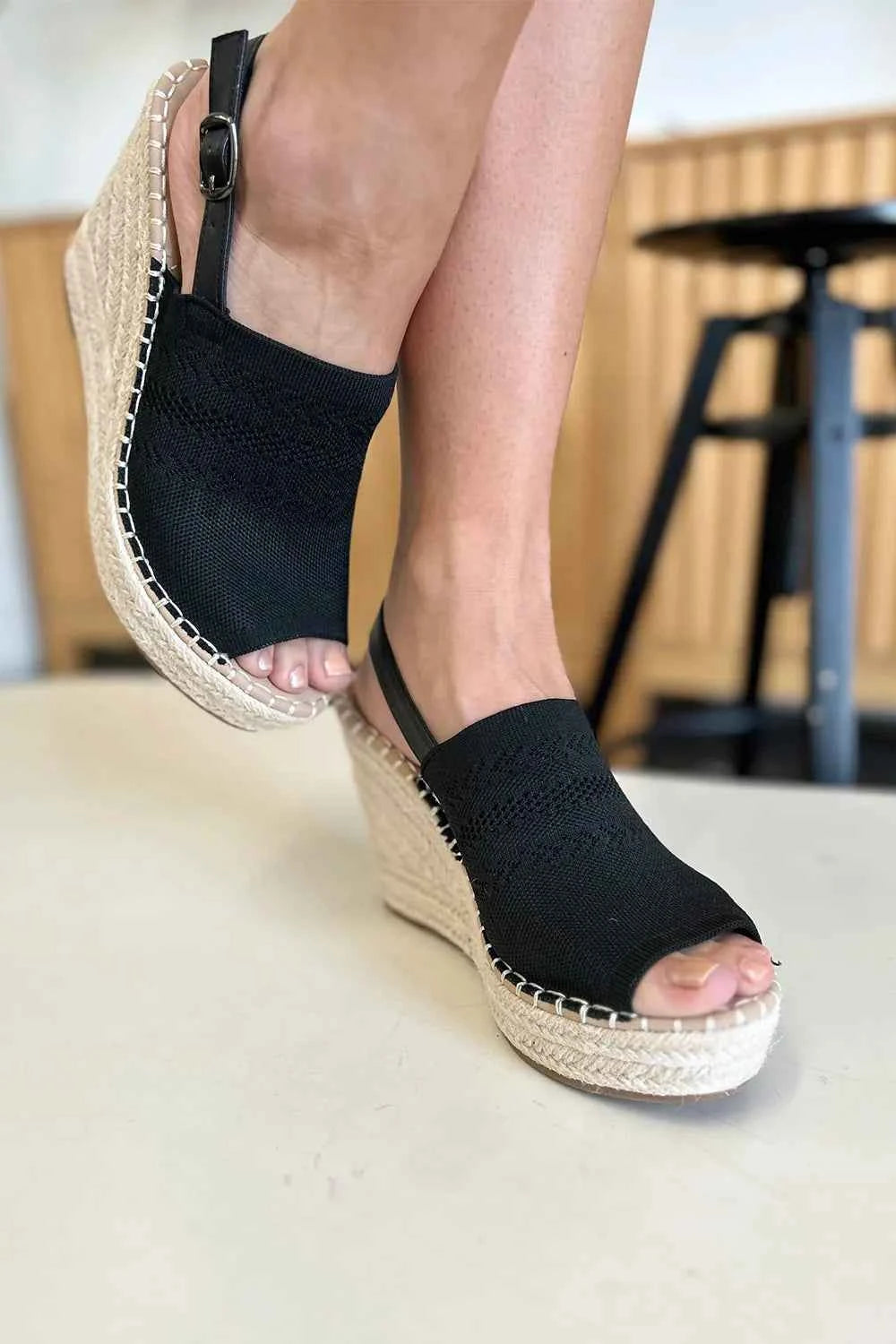 Stylish Forever Link Peep Toe High Heels for Chic & Elegant Look