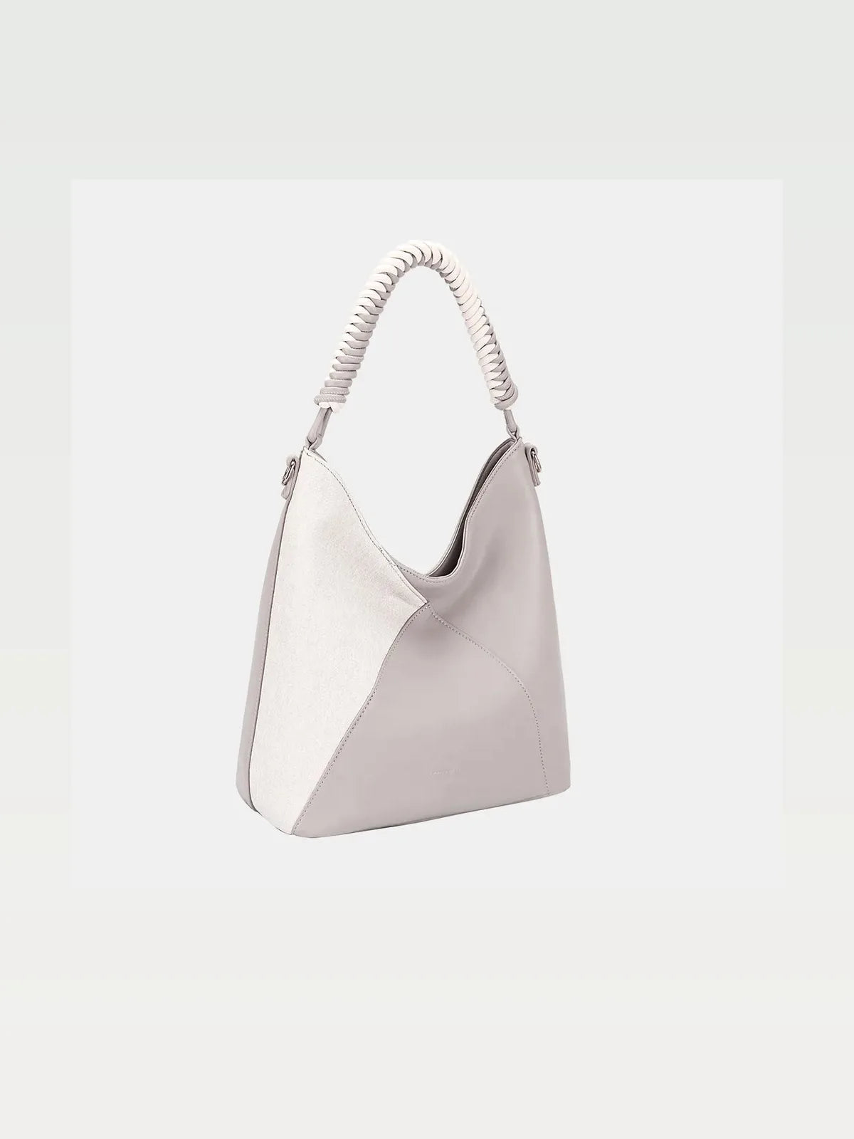 Woven Handle PU Leather Handbag — styled showcase — Livostyle