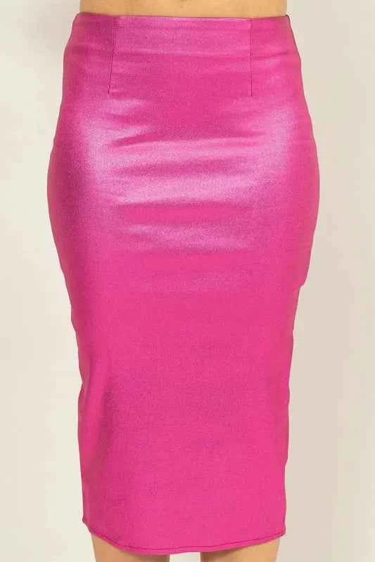 HYFVE Shimmer Midi Skirt