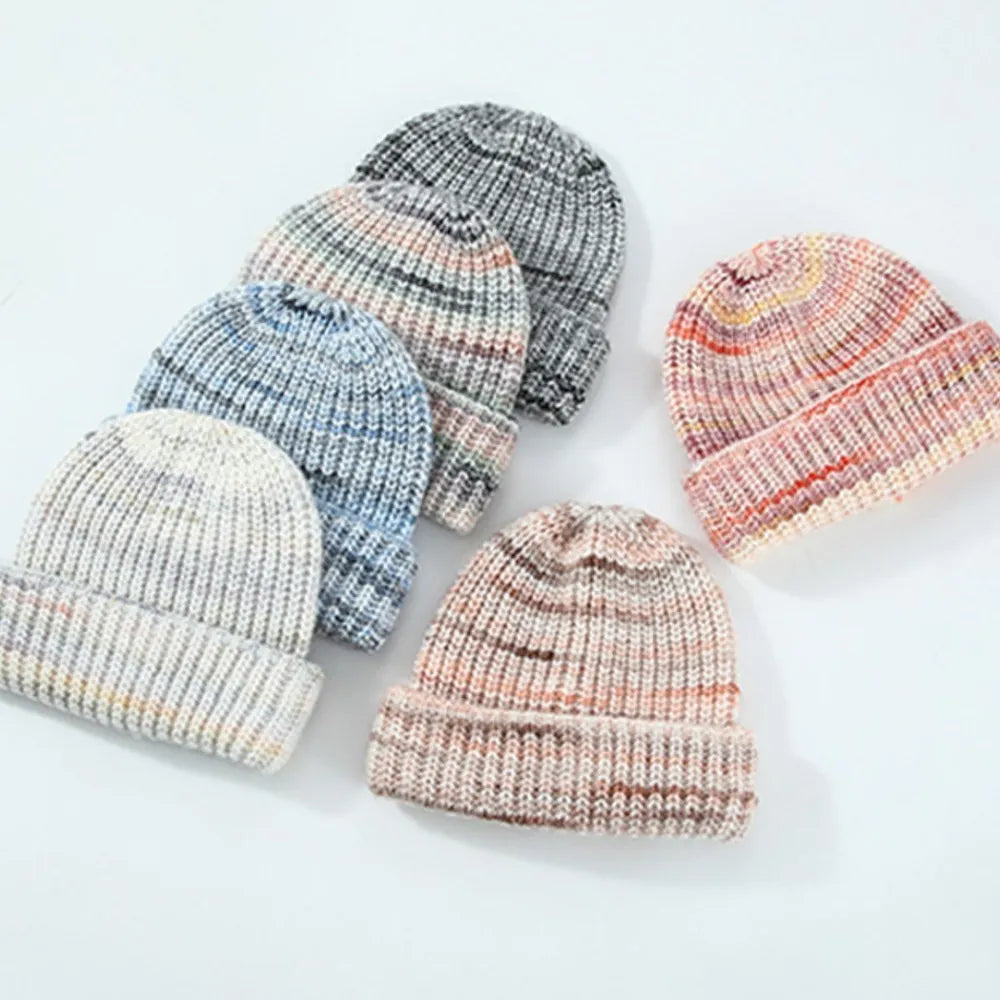 Thermal Contrast Knit Hat — Livostyle