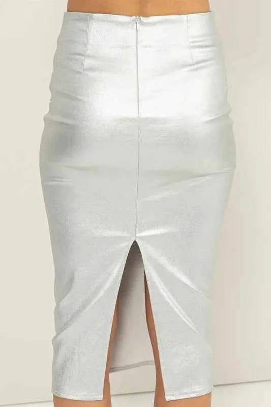 HYFVE Shimmer Midi Skirt