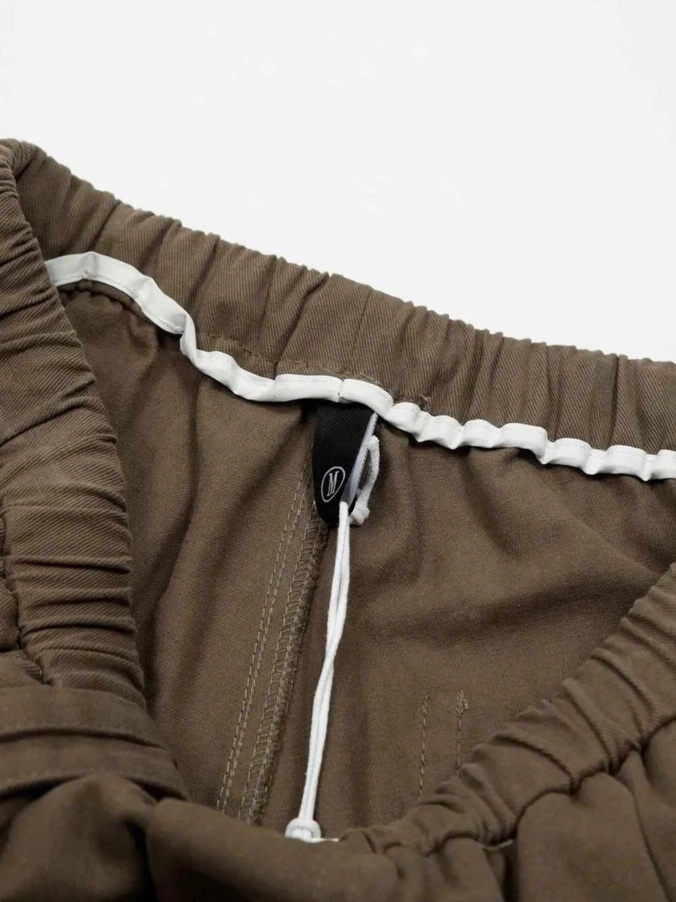 Men's Wide Leg Drawstring Elastic Waist Pants