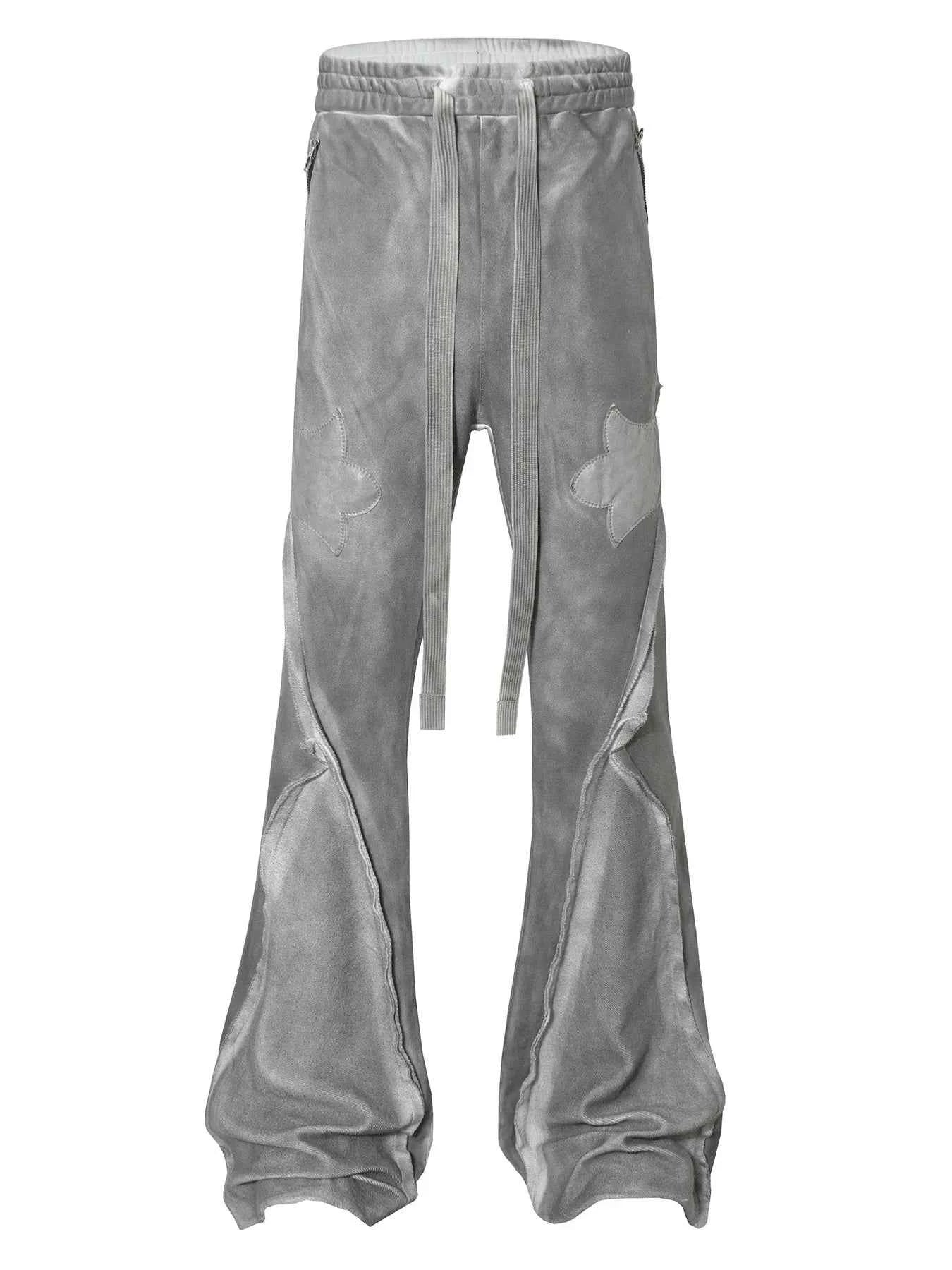 Men's Drawstring Flare Pants