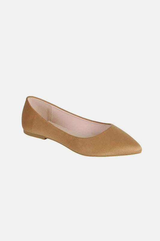 Chic Pointy Toe Slip-On Flat Loafers for Classy Style