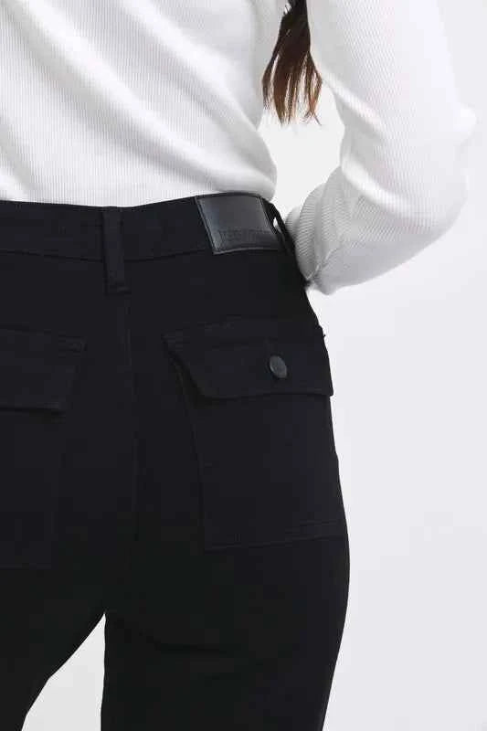 Judy Blue Full Size High Waist Cargo Cuffed Jogger Plus Size