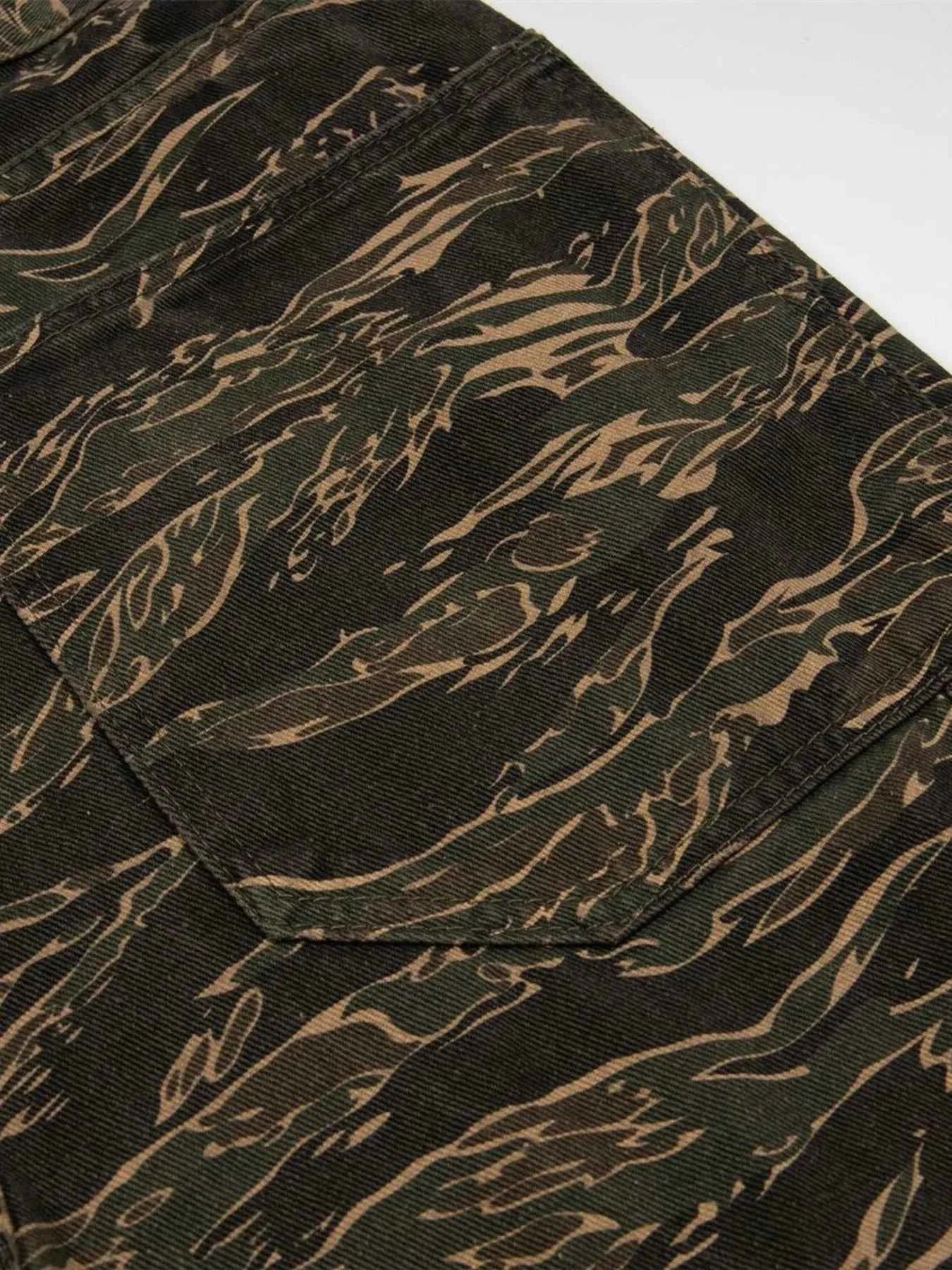 Men's Snake Camouflage Loose Fit Pants