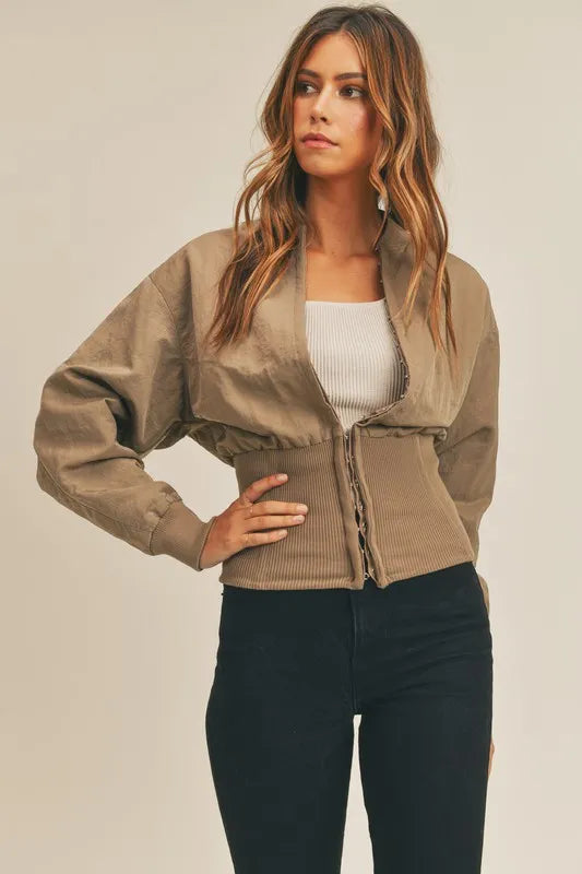Long Sleeve Two Way Jacket — Livostyle