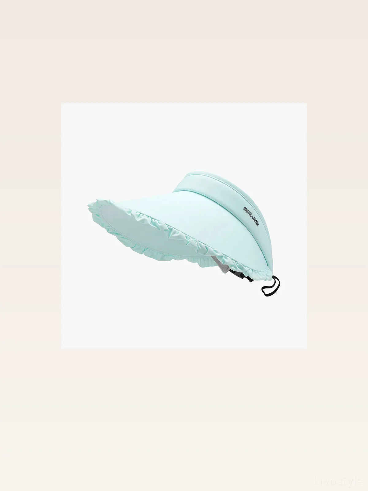 Frill Adjustable Ice Silk Sun Hat — styled showcase — Livostyle