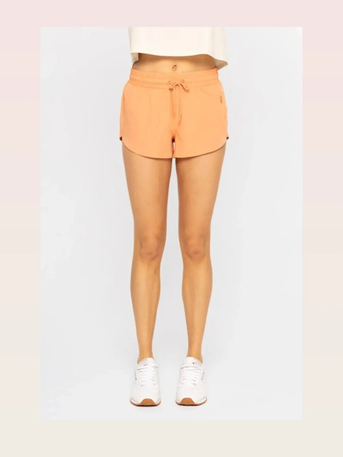 Drawcord Mini Shorts — styled showcase — Livostyle