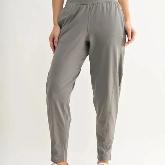 Flowbarrel High Waist Active Pants — square view — Livostyle