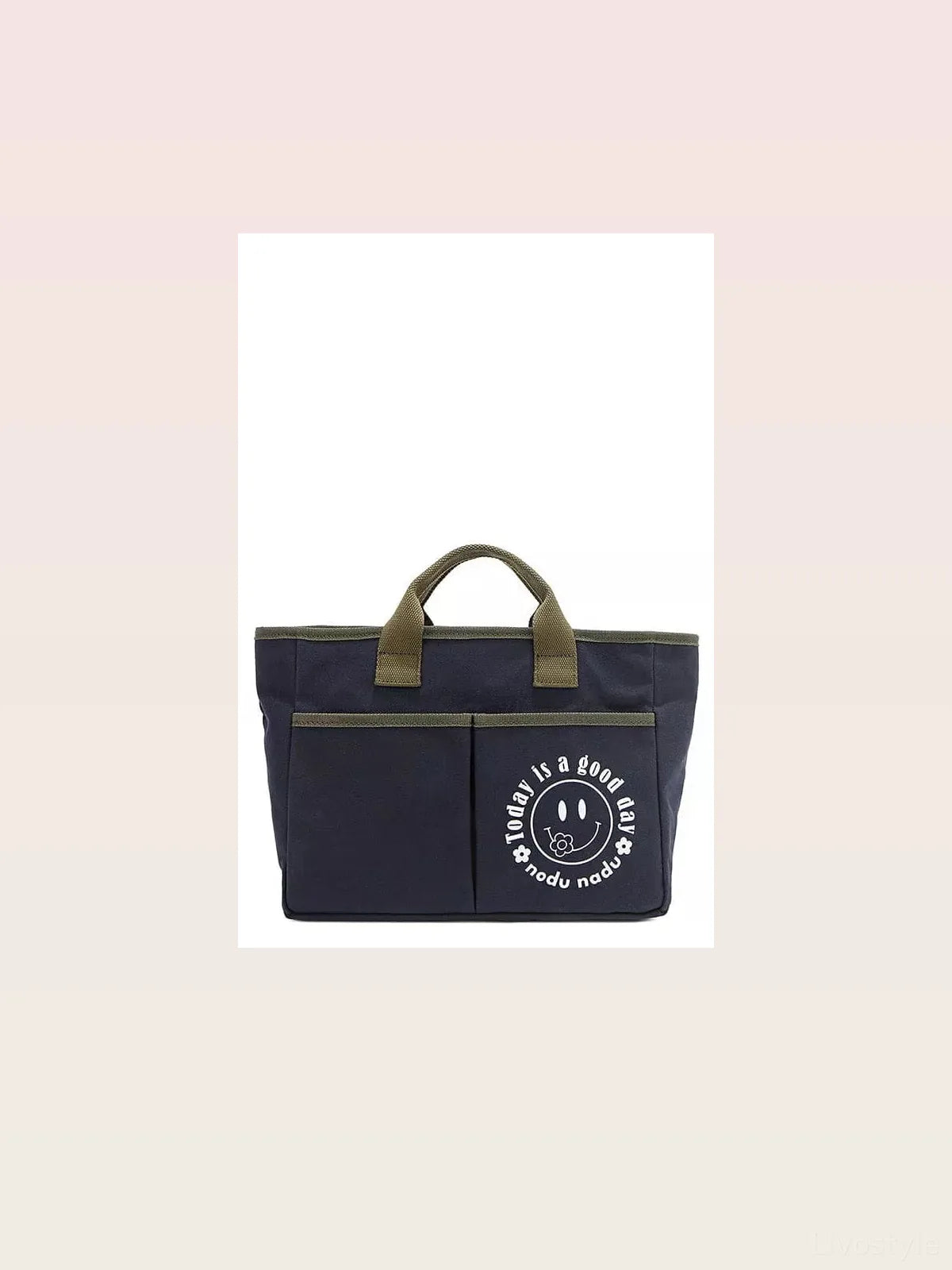 Canvas Tote Bag — styled showcase — Livostyle