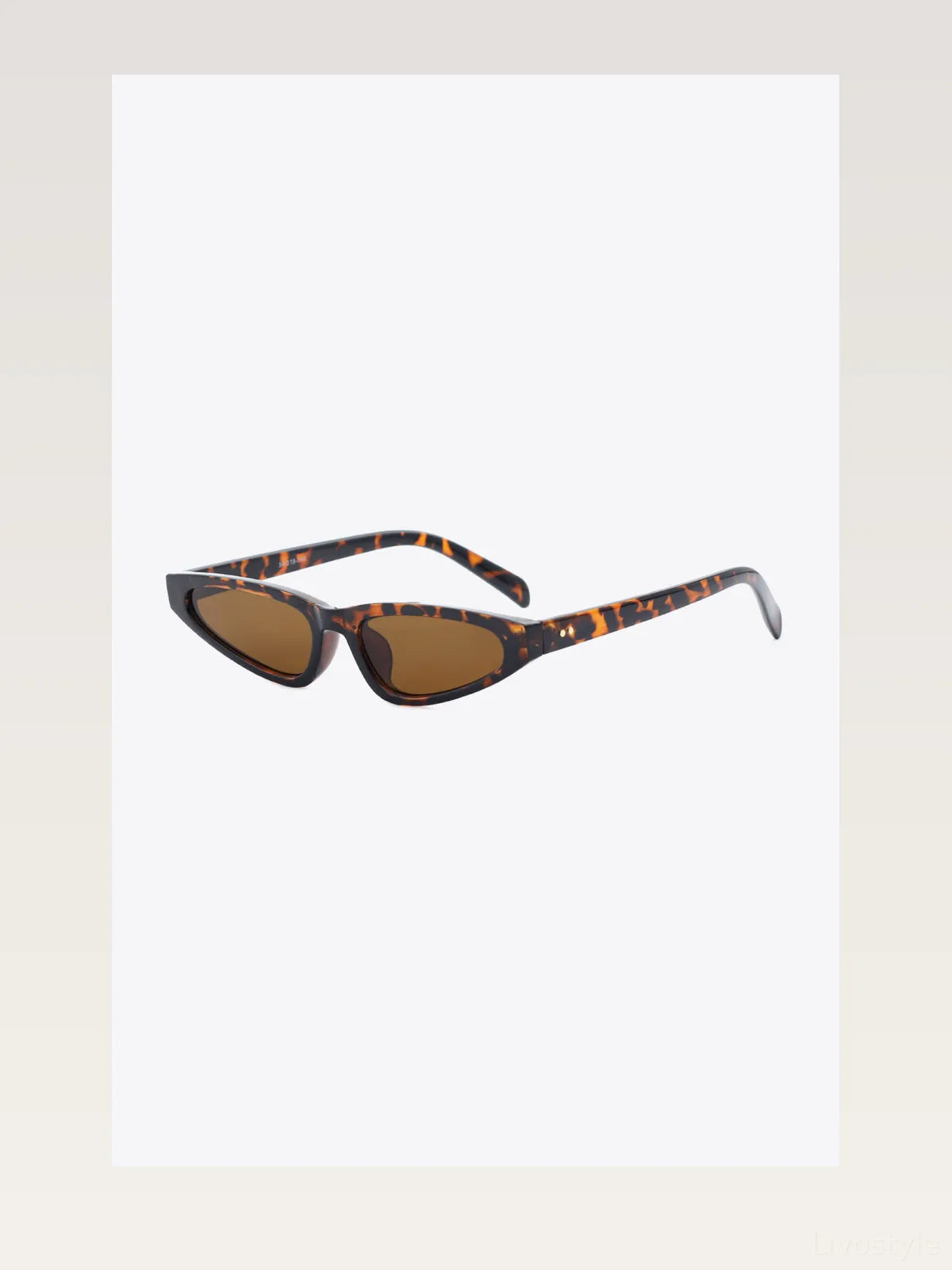 Polycarbonate Frame UV400 Cat Eye Sunglasses — styled showcase — Livostyle