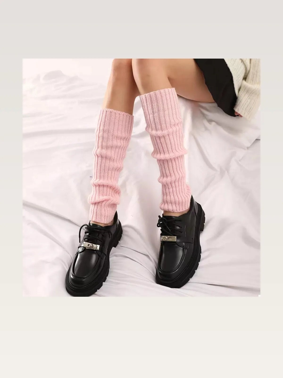 Ribbed Knit Leg Warmers — styled showcase — Livostyle