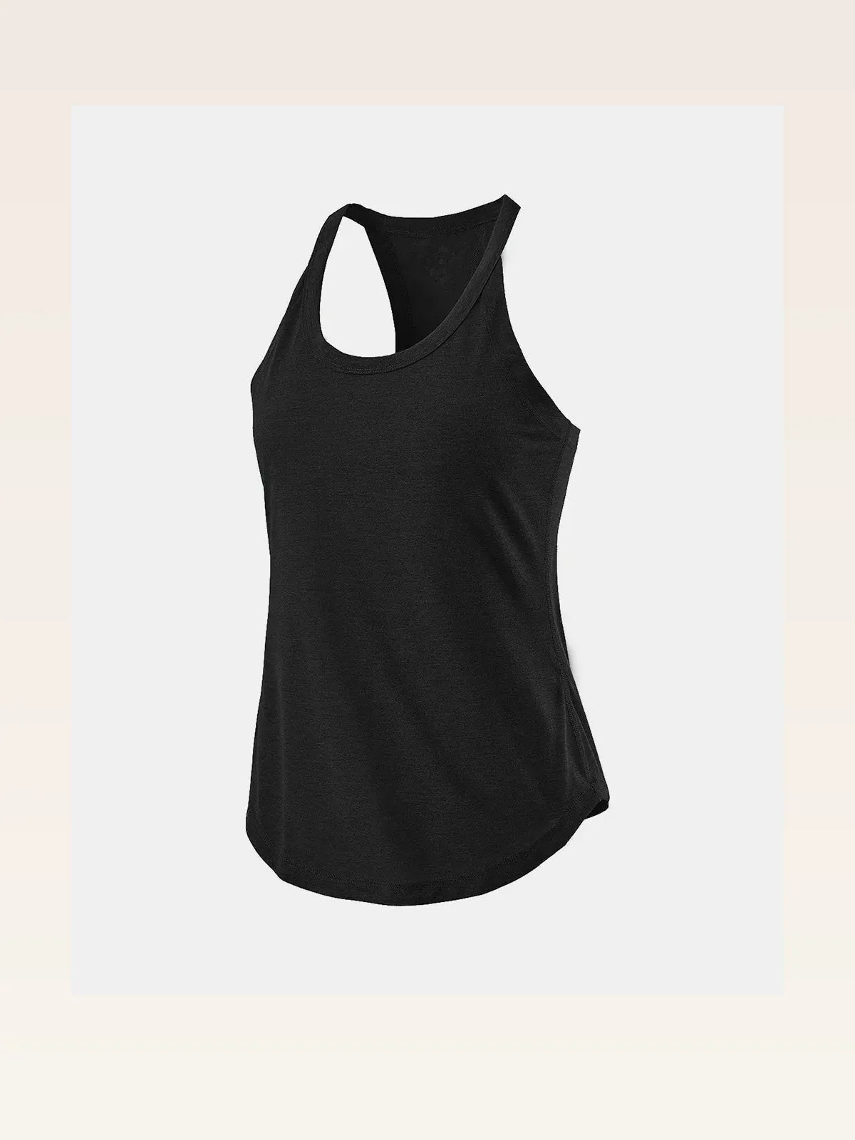 Core Palette Scoop Neck Active Tank — styled showcase — Livostyle