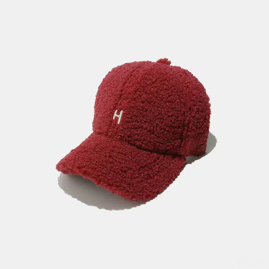 Sherpa Letter H Embroidered Cap — square view — Livostyle
