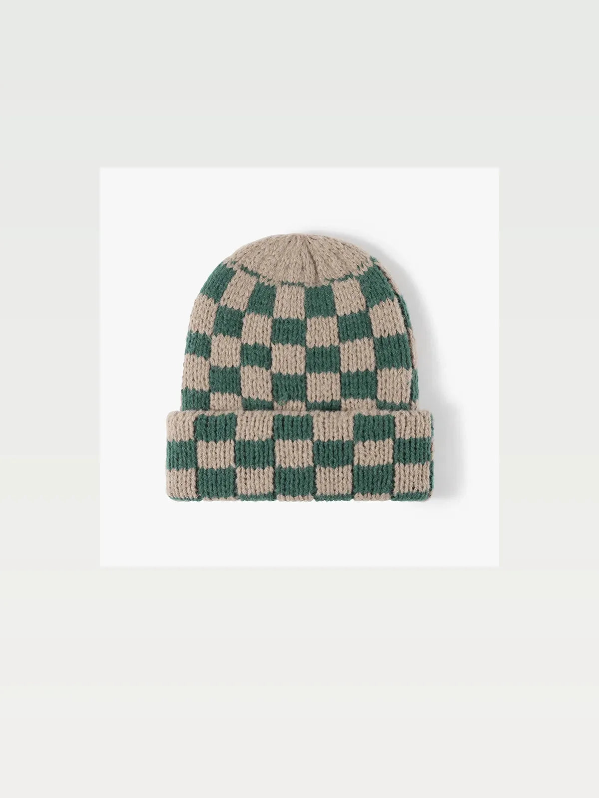 Thermal Checkered Hat — styled showcase — Livostyle