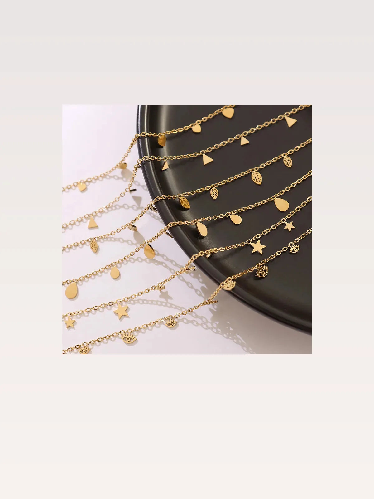 Titanium Steel Charm Necklace — styled showcase — Livostyle