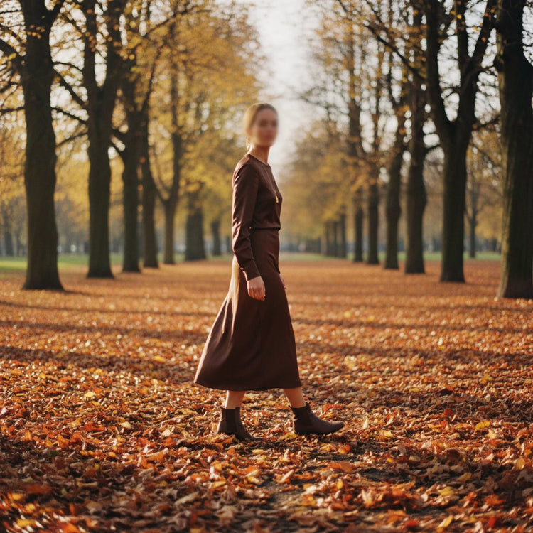 Brown Dresses — Livostyle