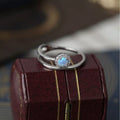 925 Sterling Silver Opal Ring — Livostyle