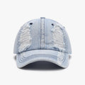 Distressed Cotton Baseball Cap — Livostyle