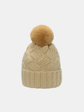 Roll Rim Cable-Knit Hat — Livostyle
