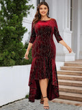 Ruffle Hem High-Low Dress — Livostyle