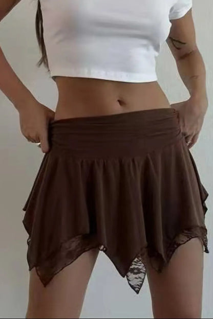 Lace Mini Skirt — Livostyle