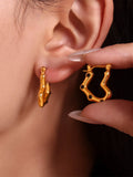 Stainless Steel Heart Earrings — Livostyle