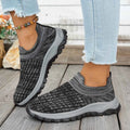 Mesh Round Toe Platform Athletic — Livostyle
