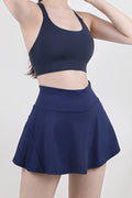High Waist Pleated Active Skirt — Livostyle