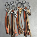 Bull Shape Fringe Key Chain — Livostyle