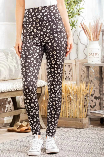 Leopard High Waist Leggings — Livostyle