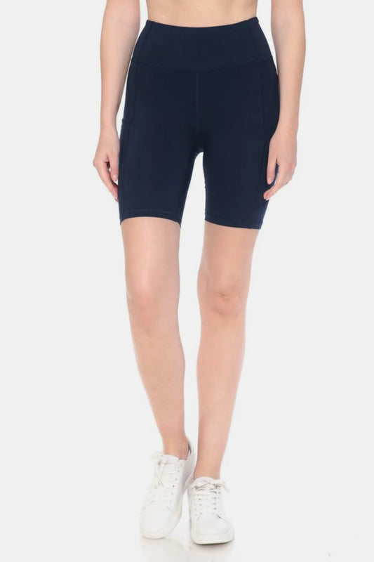 High Waist Active Shorts — Livostyle